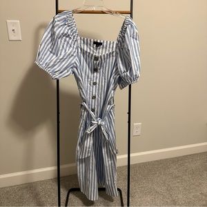 J Crew striped cottage dress